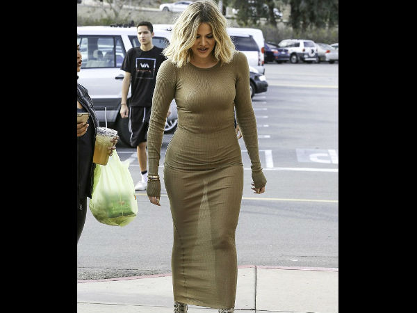 Khloe Kardashian Wardrobe Malfunction Pic